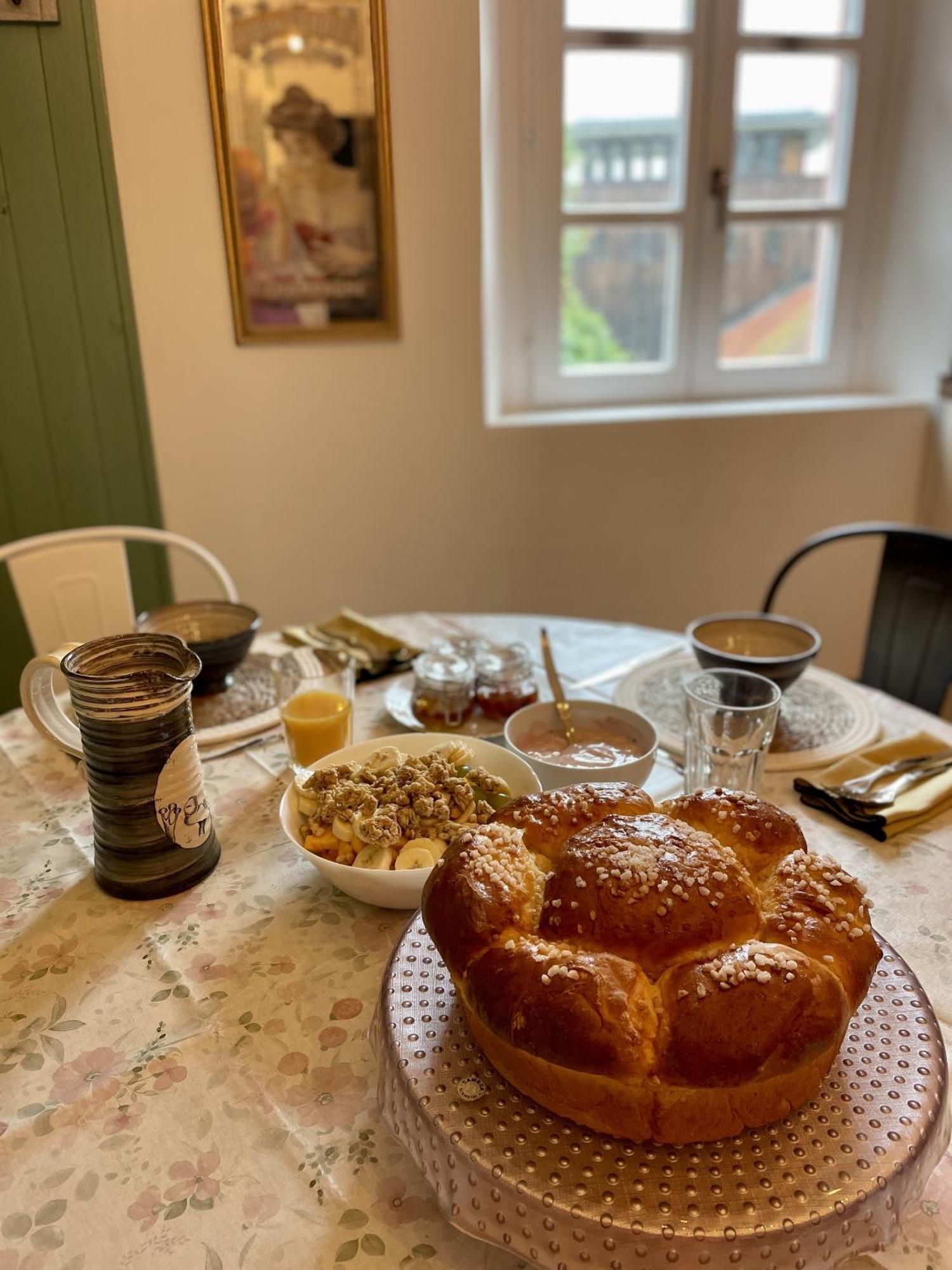 A L'Ombre Des Tilleuls Husseren-Wesserling Kamer foto